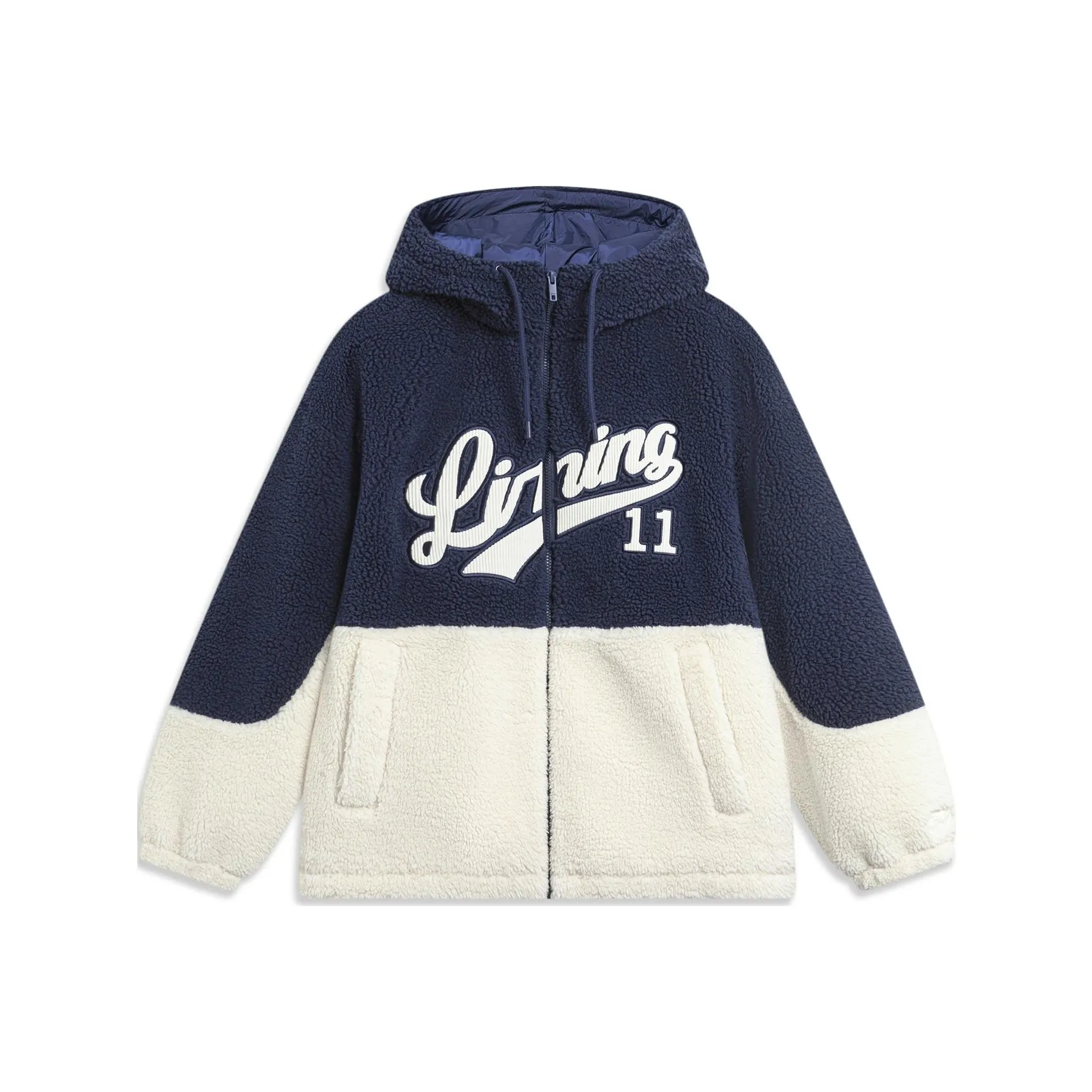 LiNing Sports Fashion Collection Puffer Jacket Unisex Dark Ship Blue