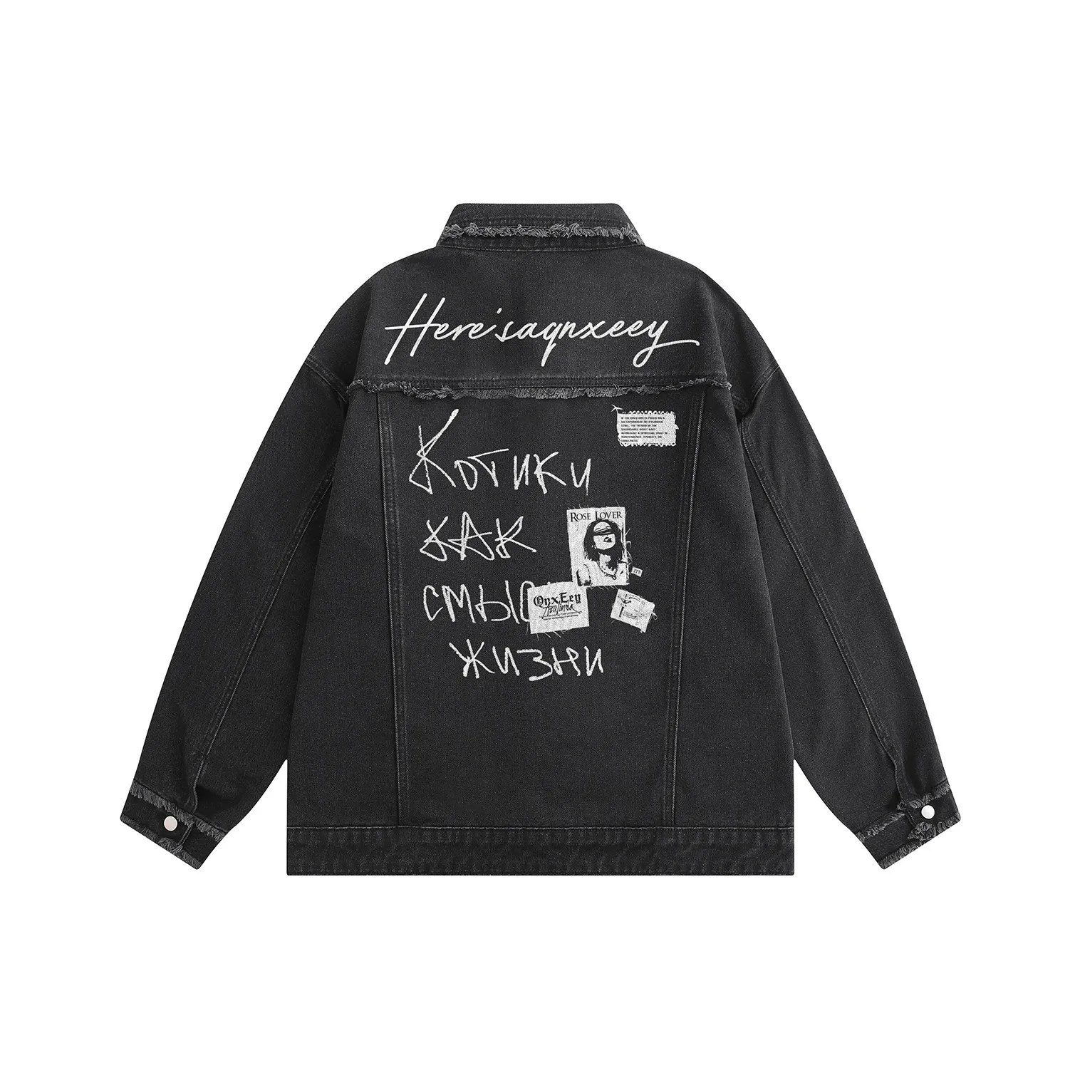 Qnxeey Унисекс Джинсовые Куртки