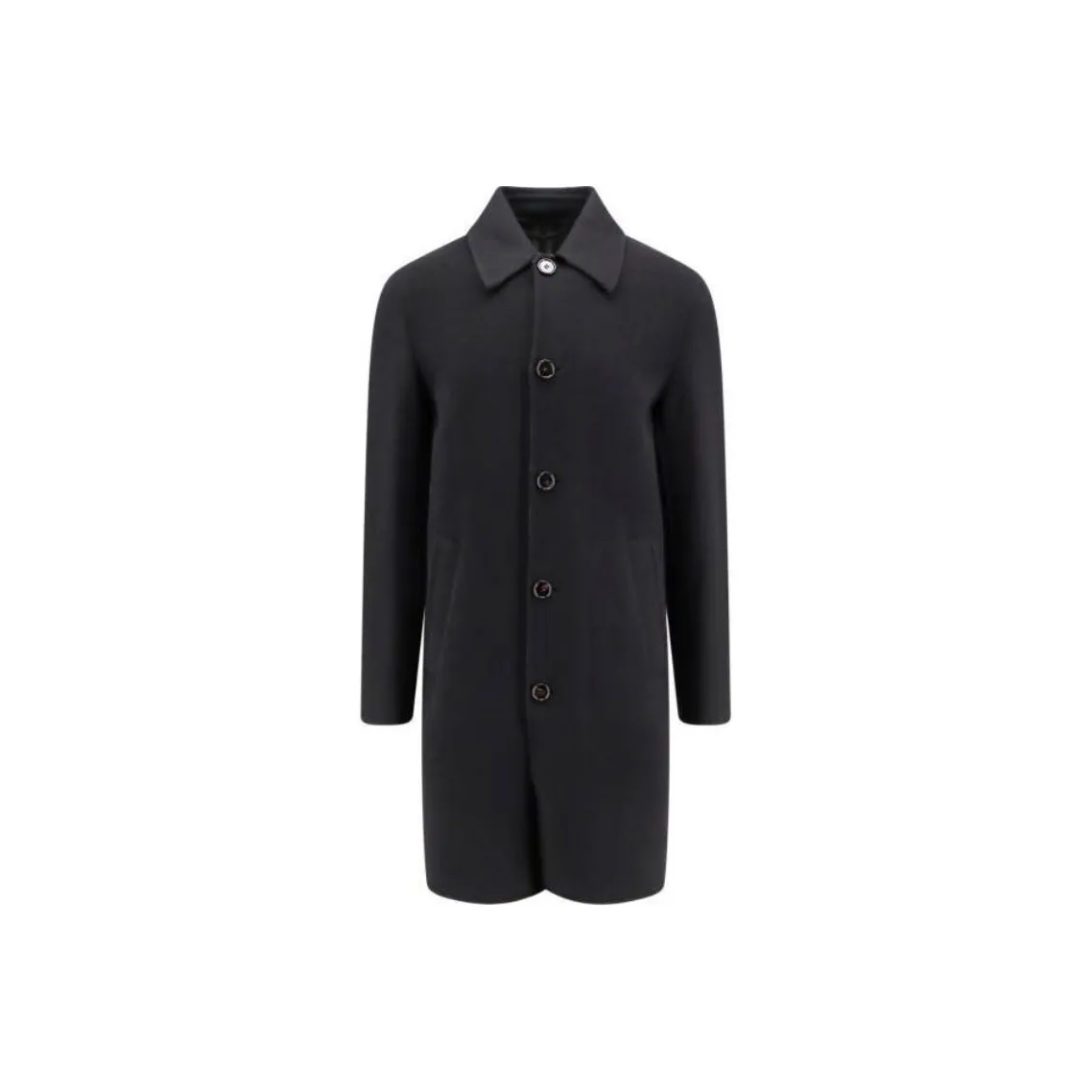 Burberry Single Breasted Mid Length Coat