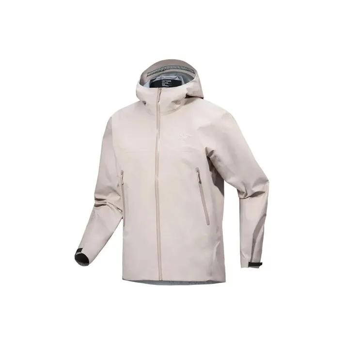 Arcteryx BETA Water Resistant Windproof UV Protection Breathable Wear Resistant Windbreaker Jacket Men's Elegant Brown