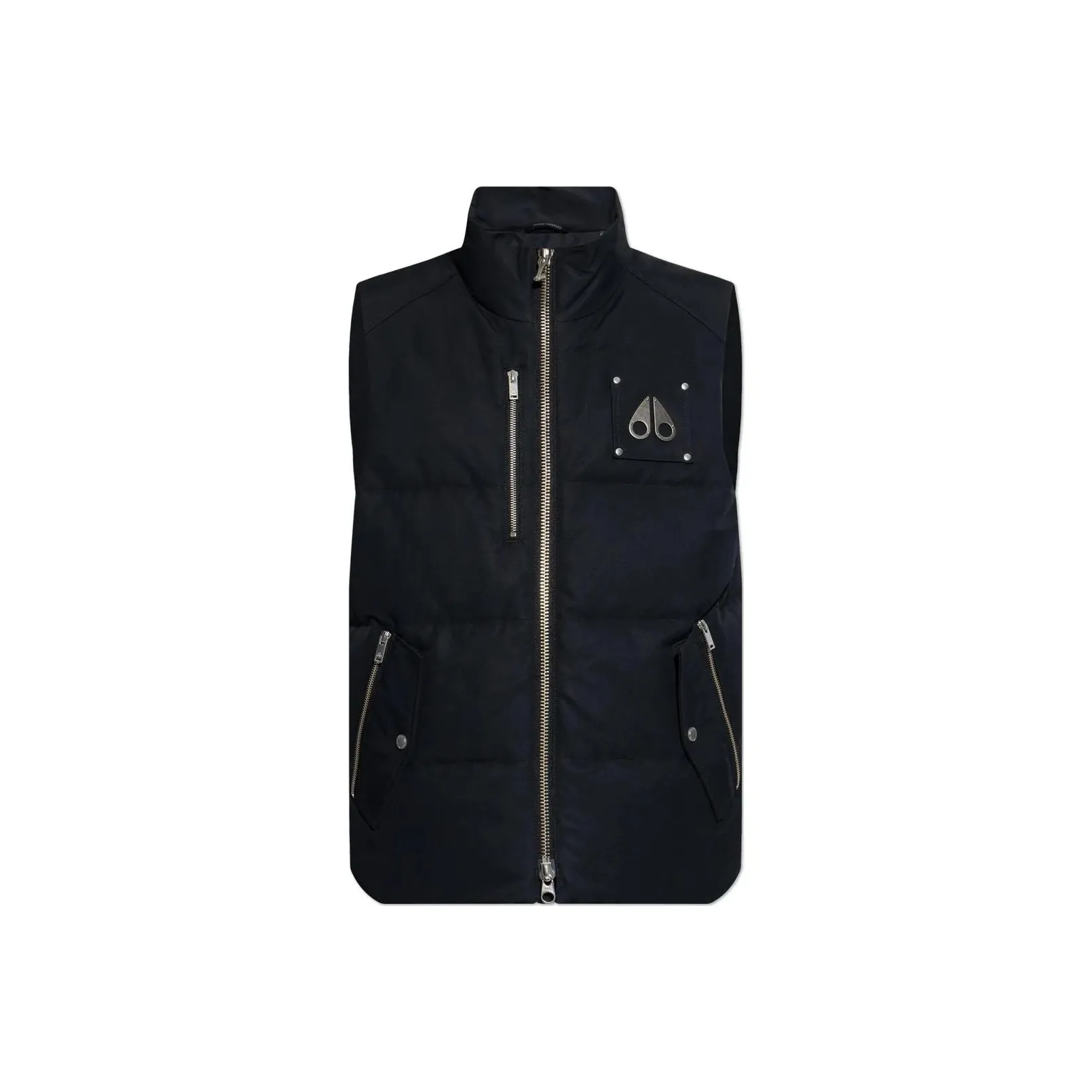 Moose Knuckles Westmount Logo Plaque Vest