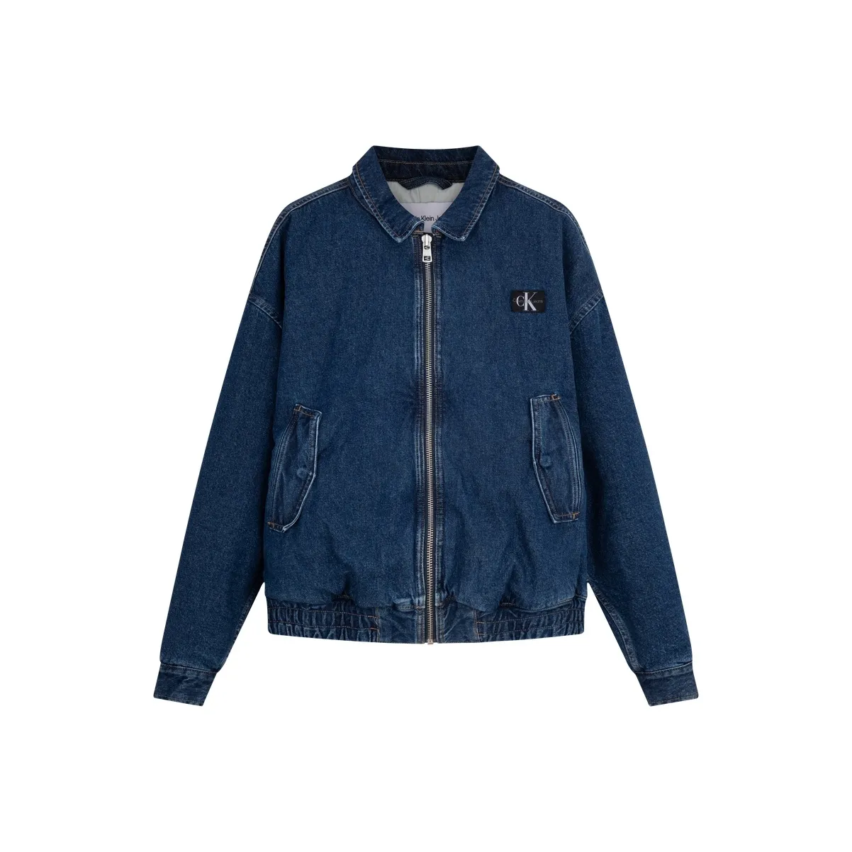 CALVIN KLEIN Denim Jacket Men's Denim Blue