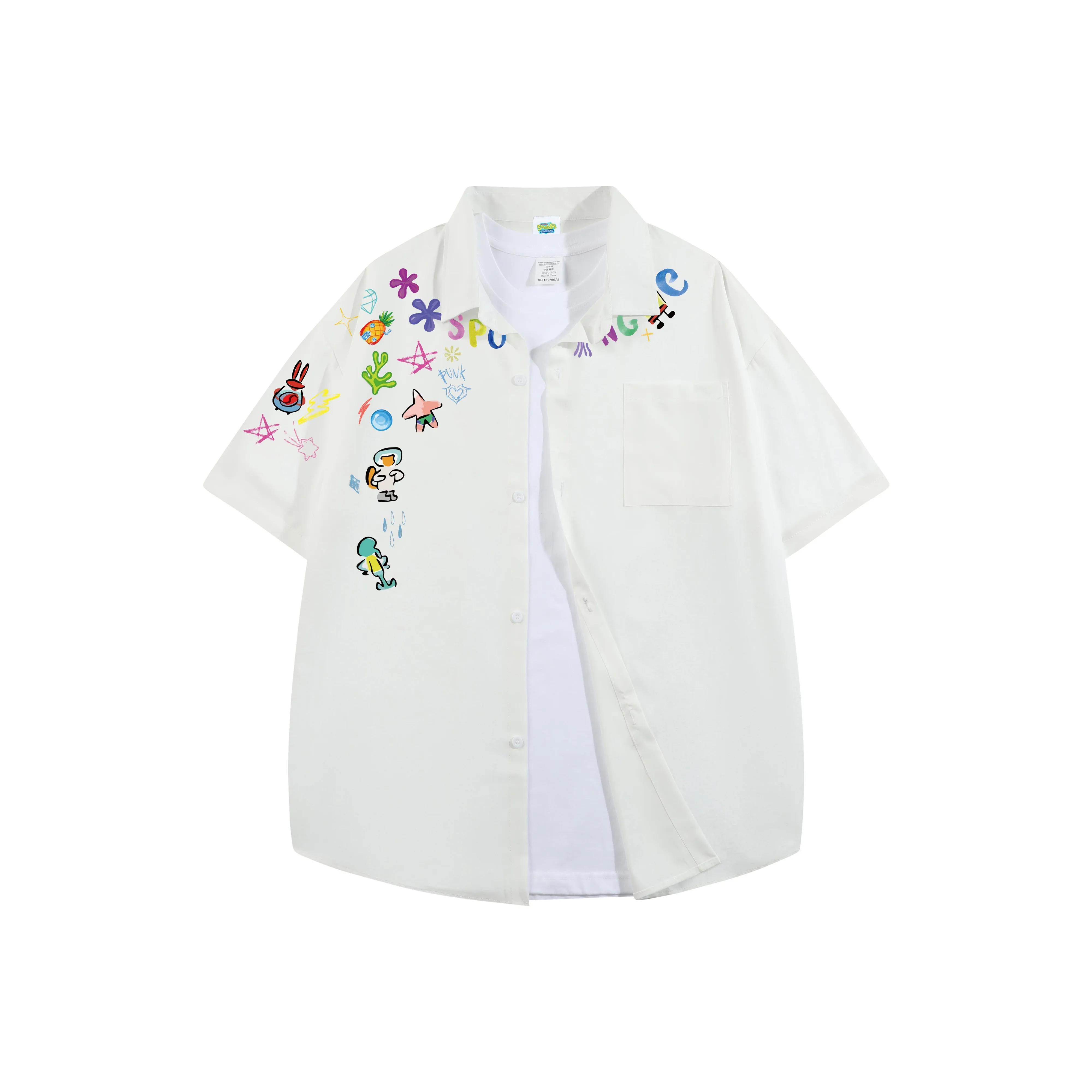 SPONGEBOB SQUAREPANTS Рубашка Унисекс