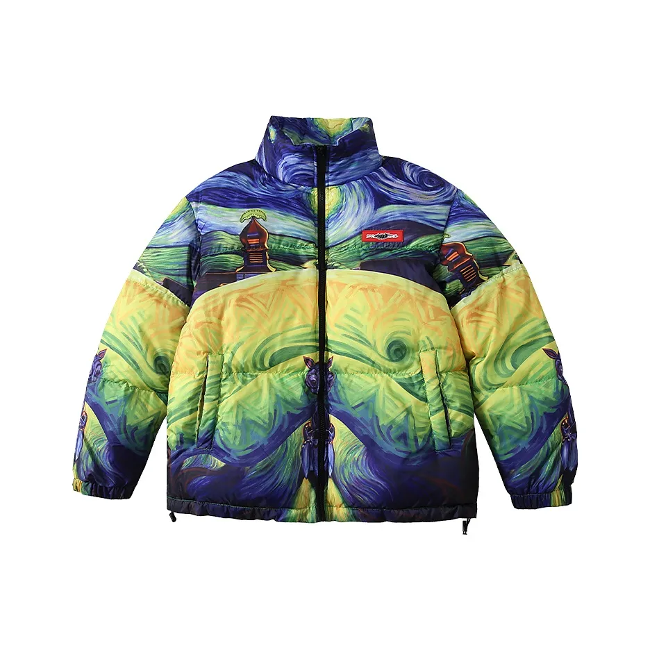 SPRAYGROUND Пуховик Унисекс Многоцветный