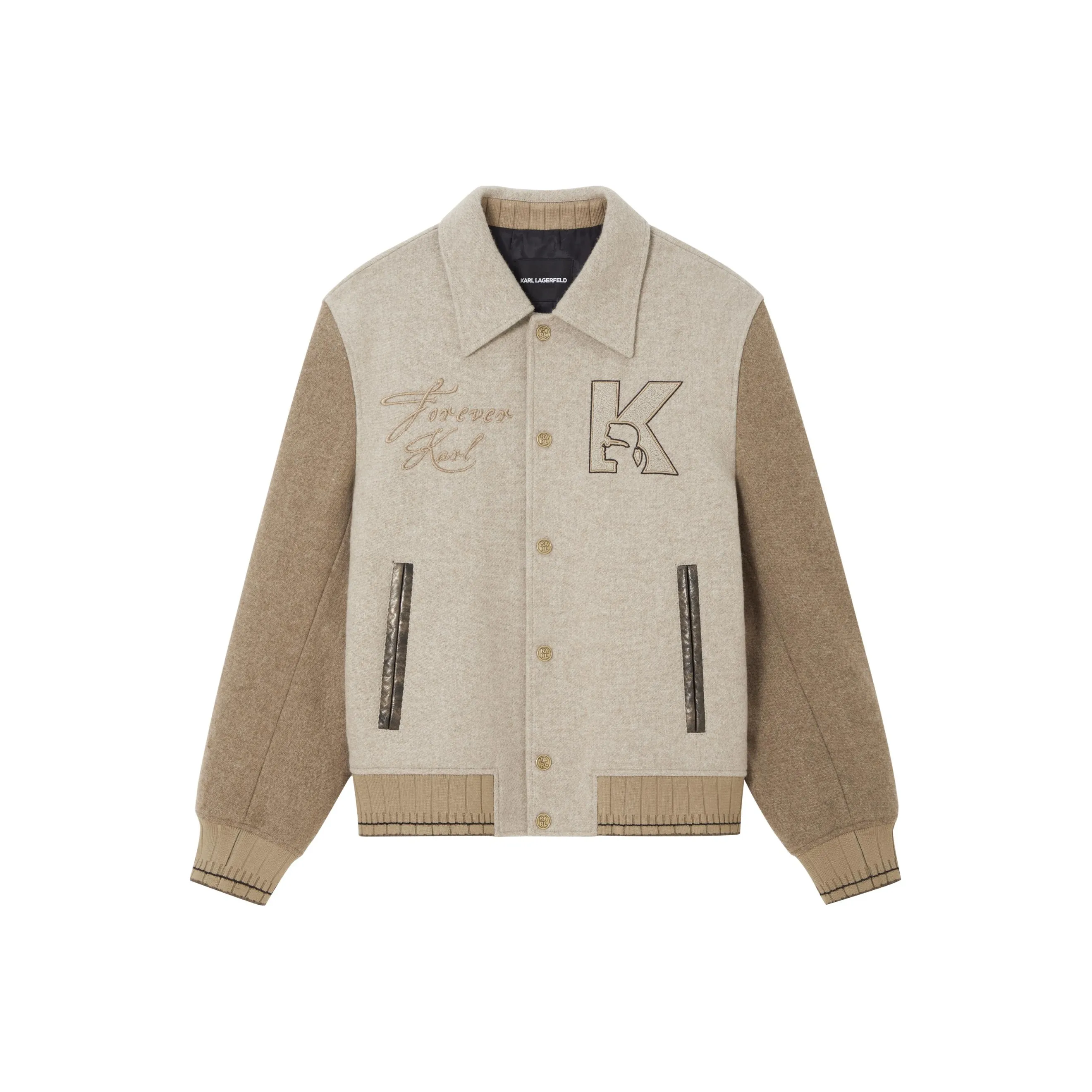 Куртки и пальто Karl Lagerfeld Мужской Светлый Кофейный