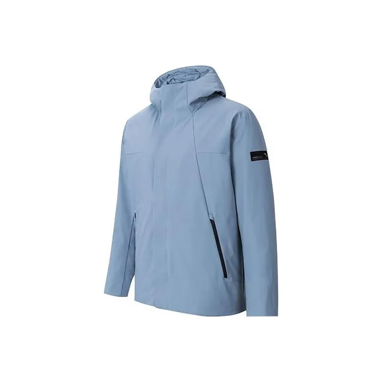 ANTA ZONGXUNXILIE Винтаж Стена Серый Мужской Пуховик