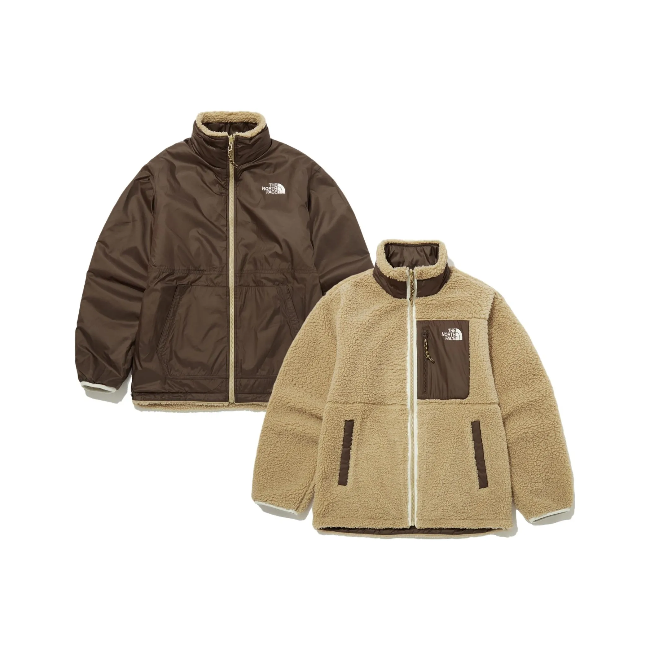 THE NORTH FACE Velvet Jackets Men's Brown