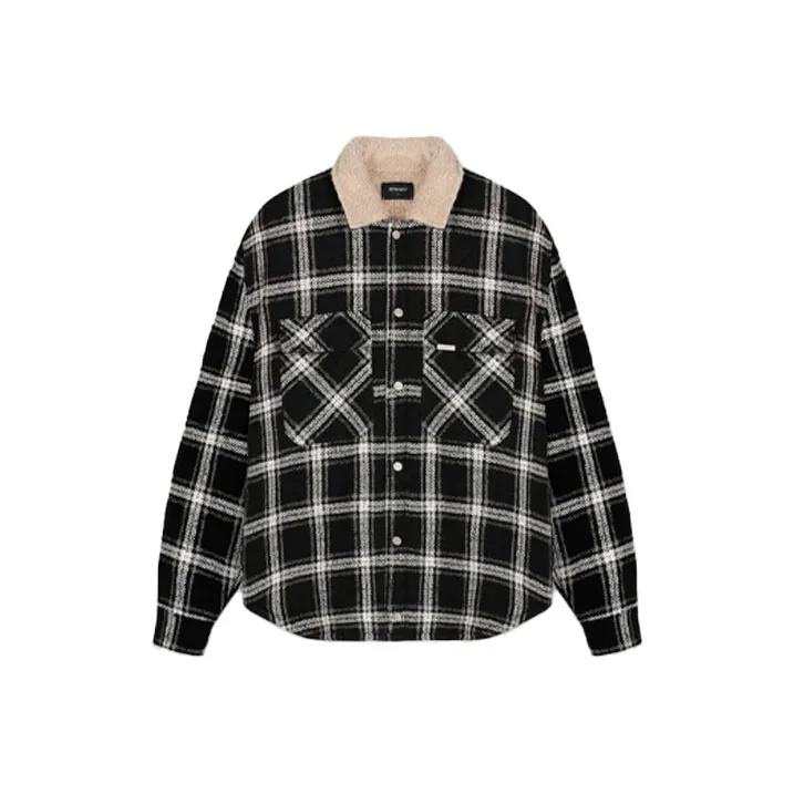 Represent Черный Мужской Бархатный Куртка