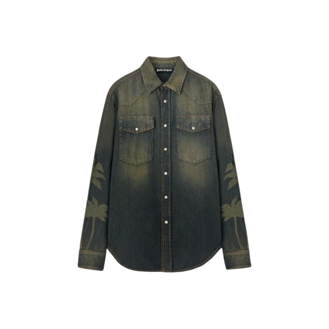 PALM ANGELS Palm print Shirt