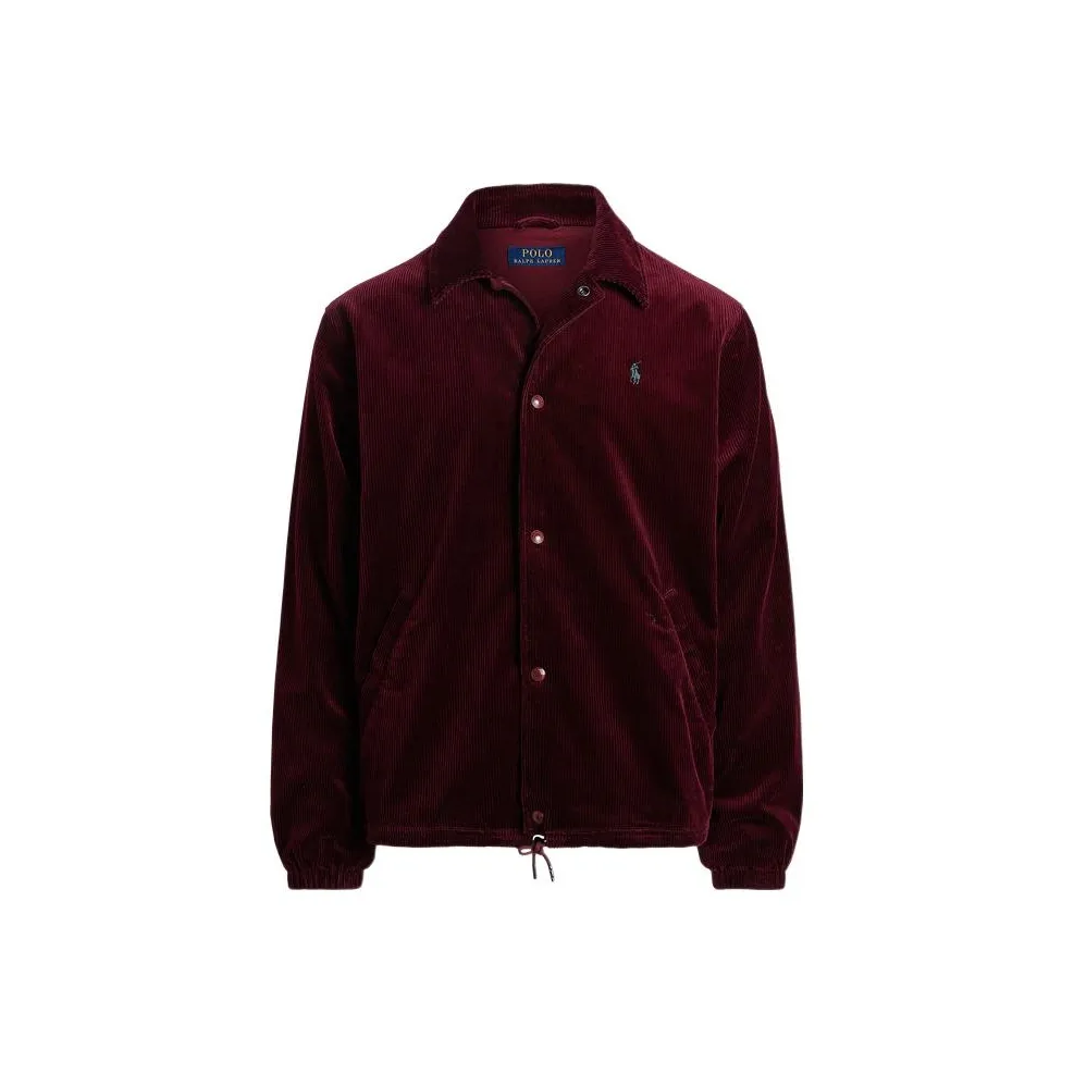 Polo Ralph Lauren FW22 Baseball Jacket Men's Red