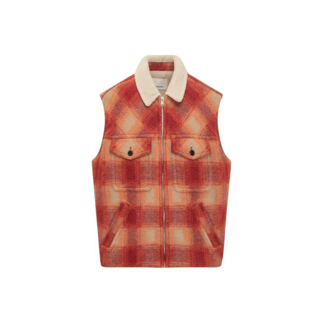ISABEL MARANT Vests Men Orange