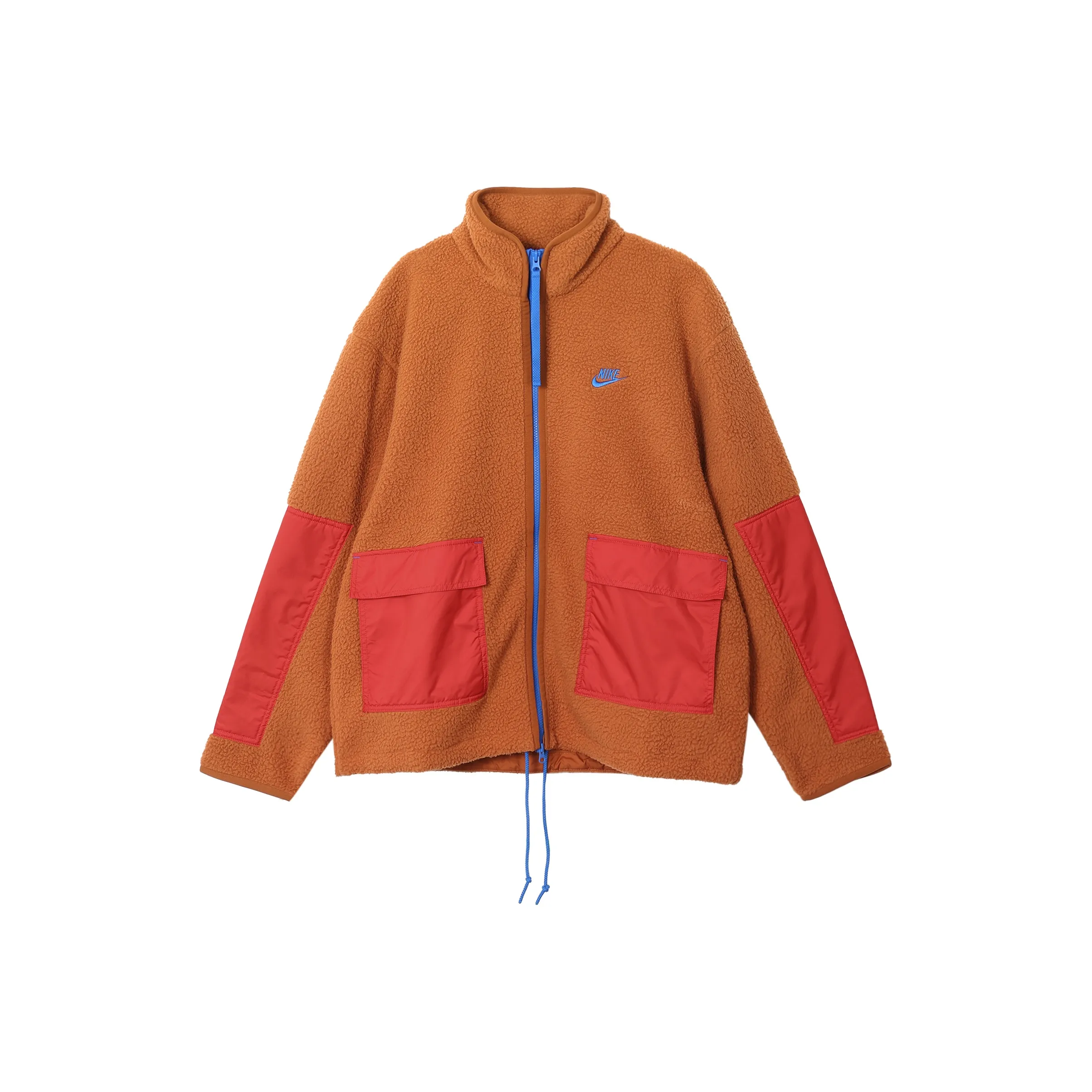 Nike Velvet Jackets Men's Orange