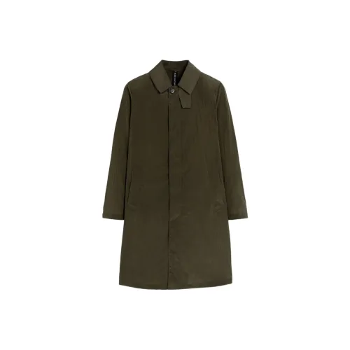 MACKINTOSH Зеленое Мужское Пальто