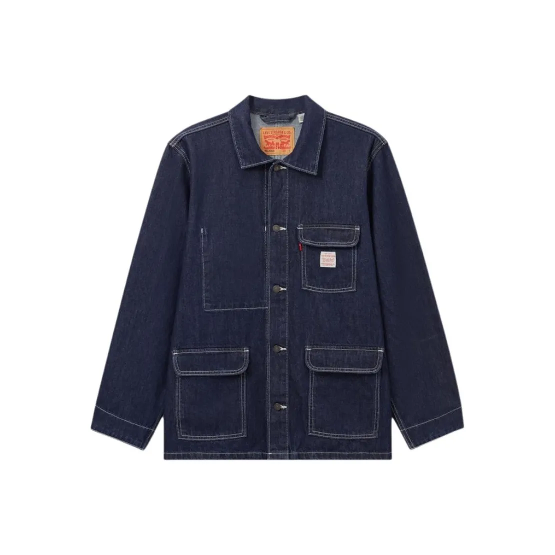 Levis Blue Men's Denim Jackets Левис Синий Мужские Джинсовые Куртки