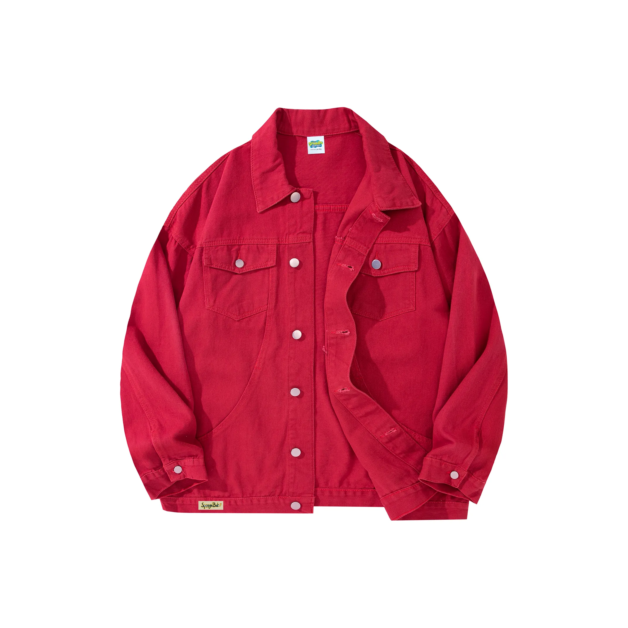 SPONGEBOB SQUAREPANTS Деним Куртка Унисекс