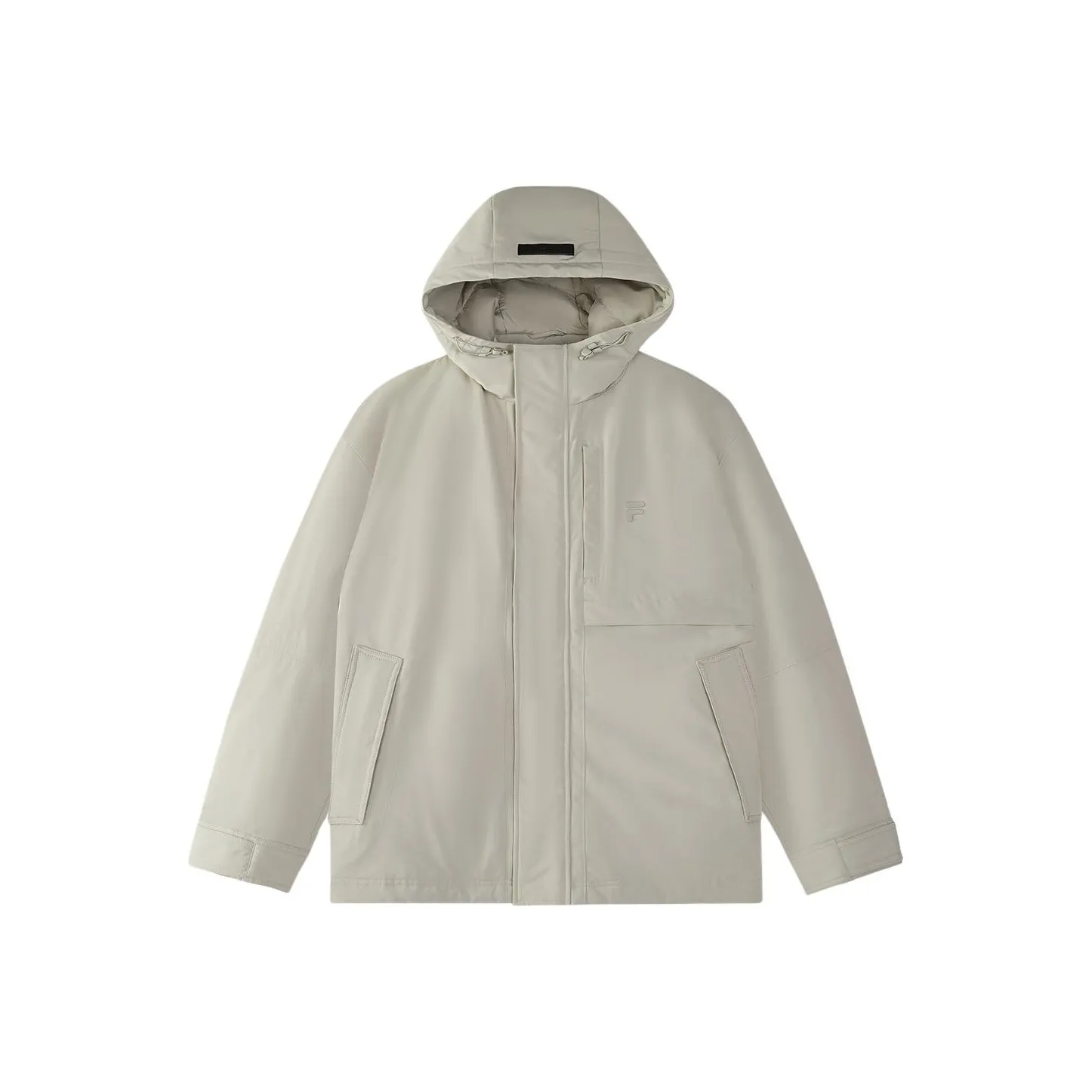 FILA FUSION FUSIONEER Пуховая куртка Мужская Серый Duckling