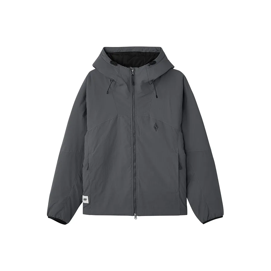 Skechers Elegant Diamond Collection Sports Lifestyle Collection Куртка Мужская Железо Door Серый