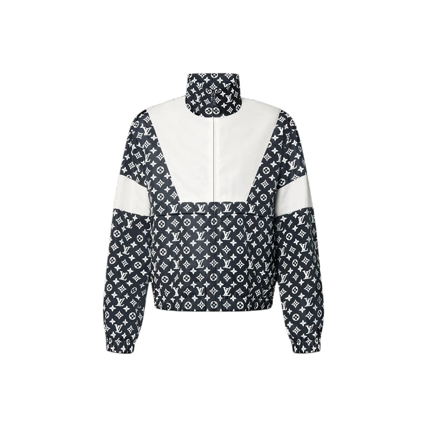 Lv Monogram Printed Technical Track Top