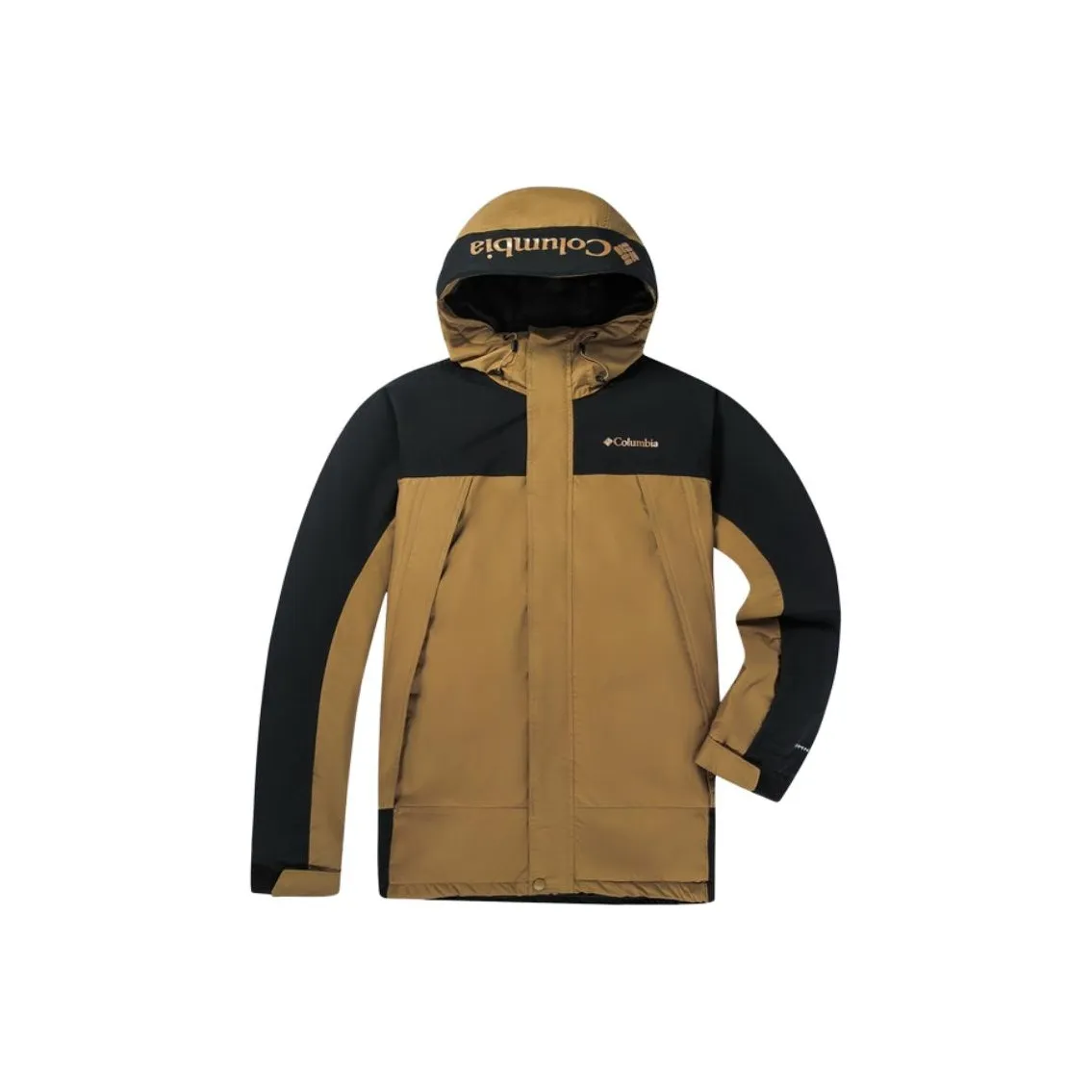 Columbia Omni Heat Skiing And Paragliding Waterproof And Warm Windbreaker Jacket Men's Brown