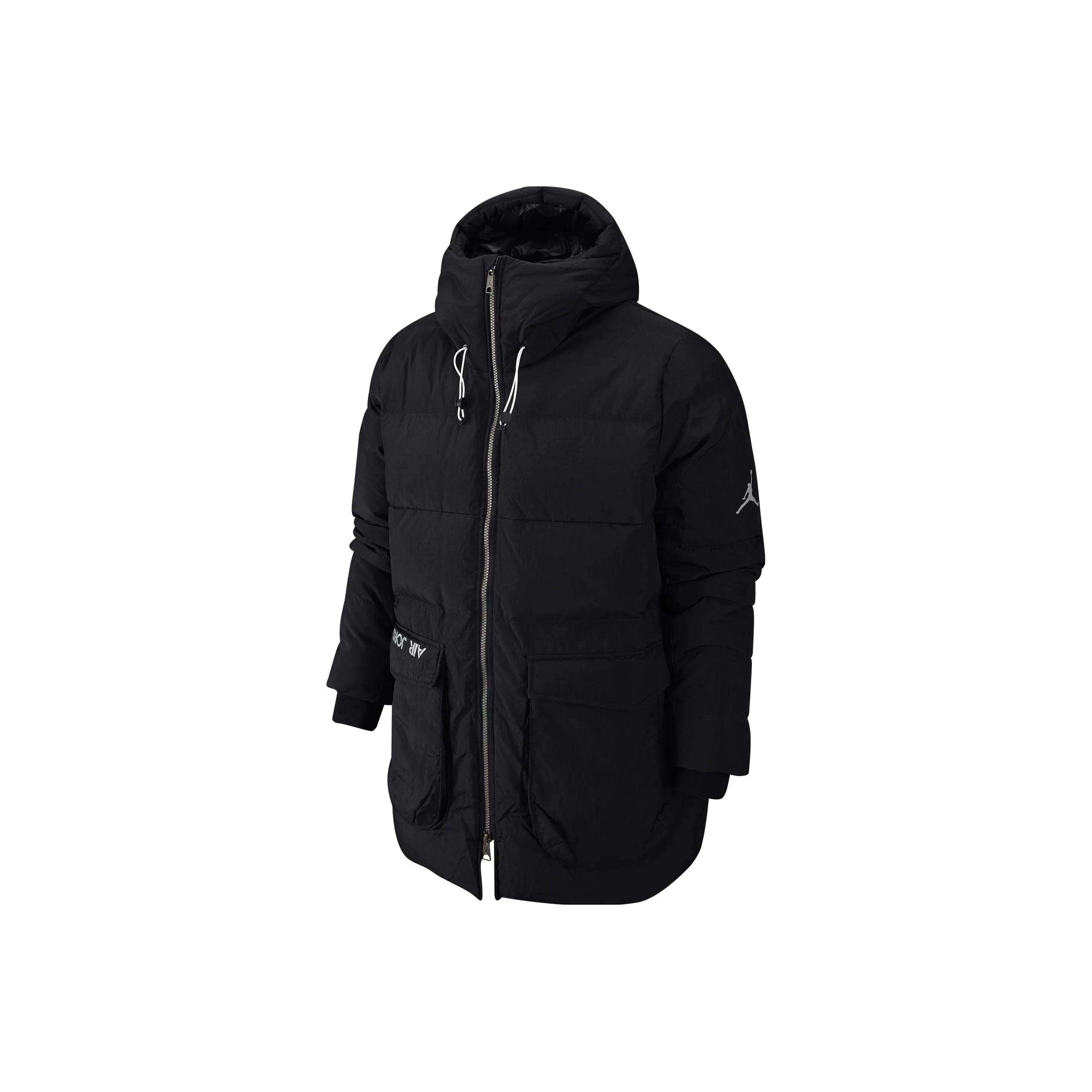JORDAN Черный Мужской Пуховик