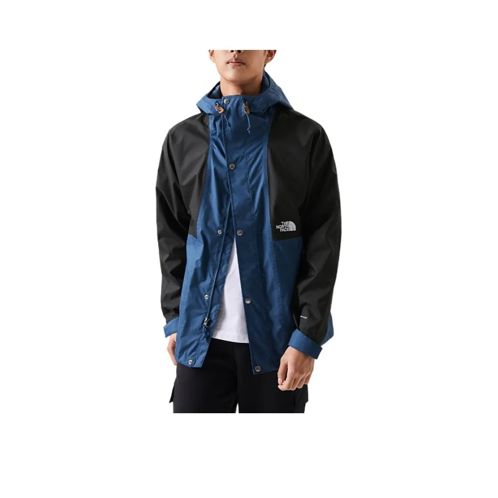 THE NORTH FACE Поход Водонепроницаемый и Дышащий Ветровка Мужской Синий