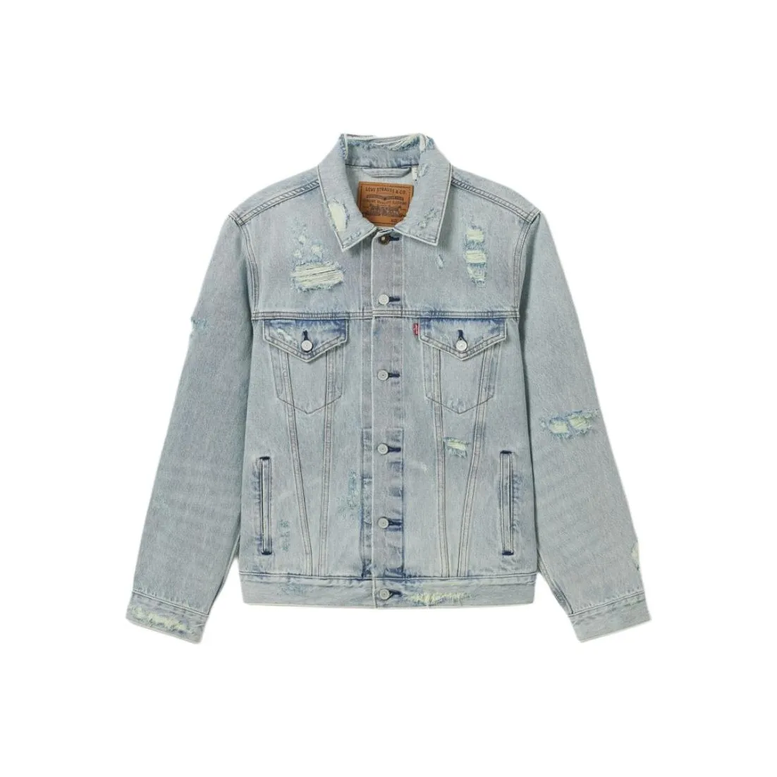 Levi
s Denim Jacket Men
s Light Blue
