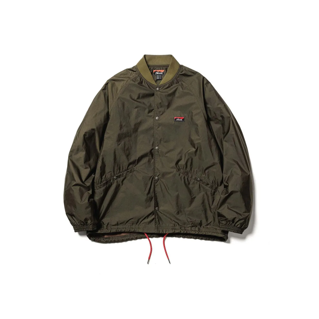 NANGA Ожерелье-чокер COACH JACKET Куртки Пальто Унисекс Хаки