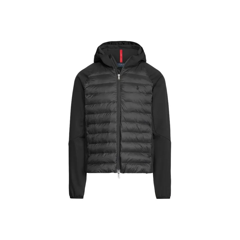 Polo Ralph Lauren Puffer Jacket Coat Men's Black