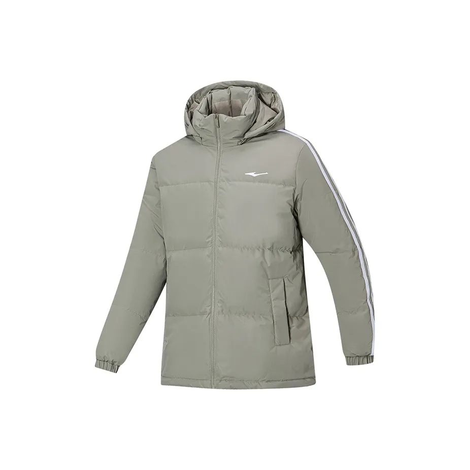 Erke Comprehensive Training Collection Sports Lifestyle Collection Пуховик Мужской Boxwood Зеленый