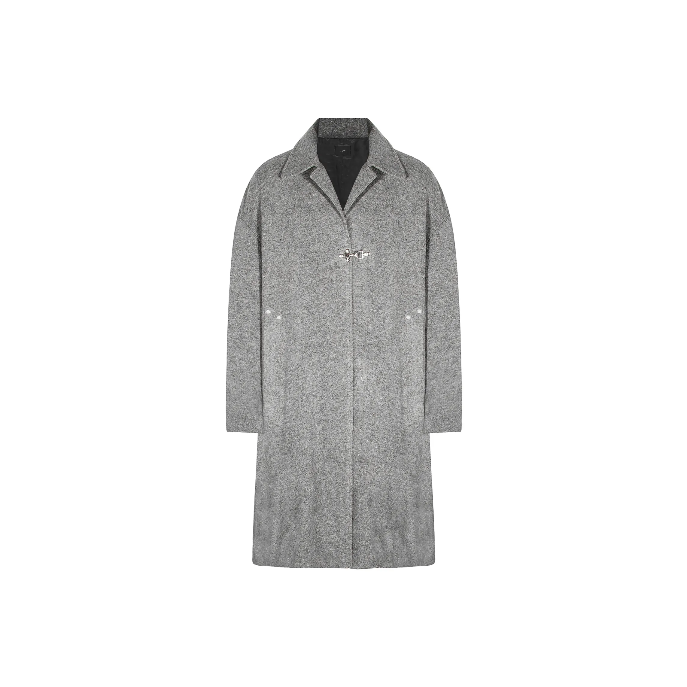 The Last Redemption FW21 Пальто Унисекс Серый