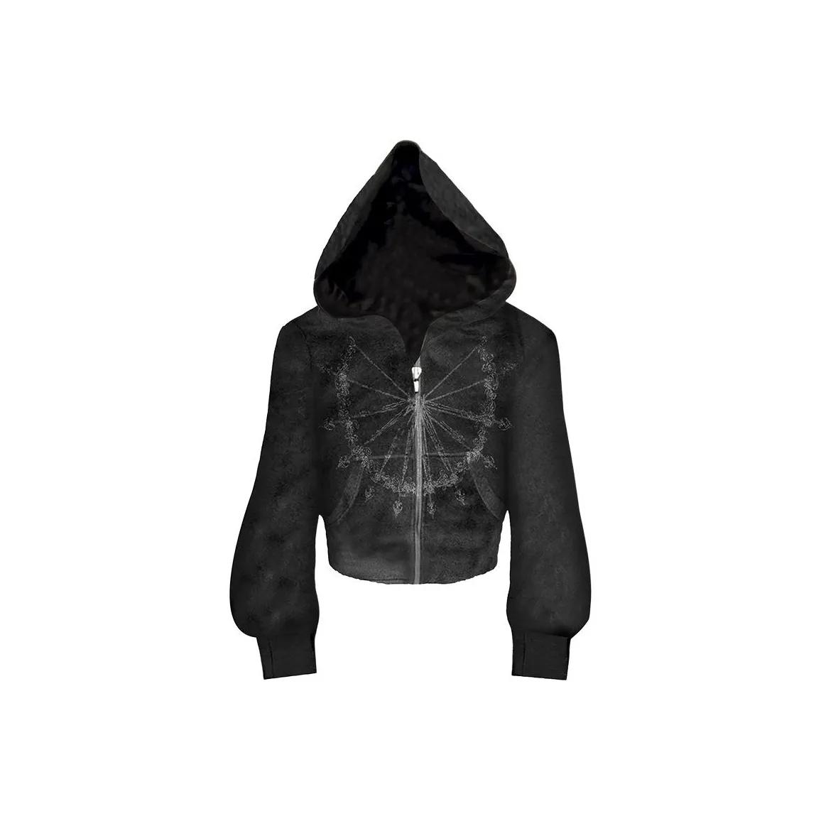 PAIKI Толстовка Унисекс Черный Бархат