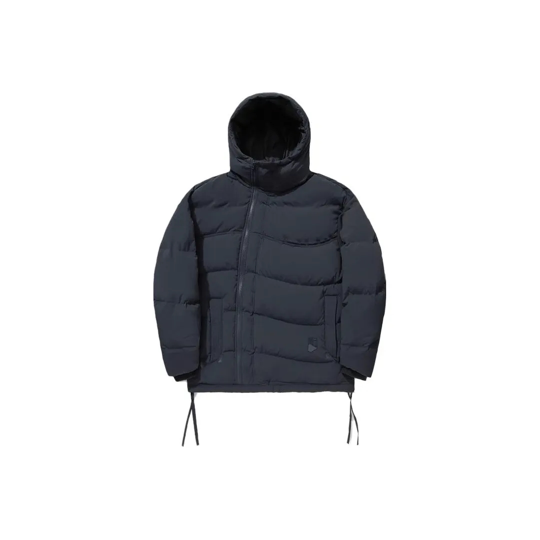 Down Jacket x CHENGLONG LIANMINGKUAN FW23 Пуховик Мужской Угольный Черный