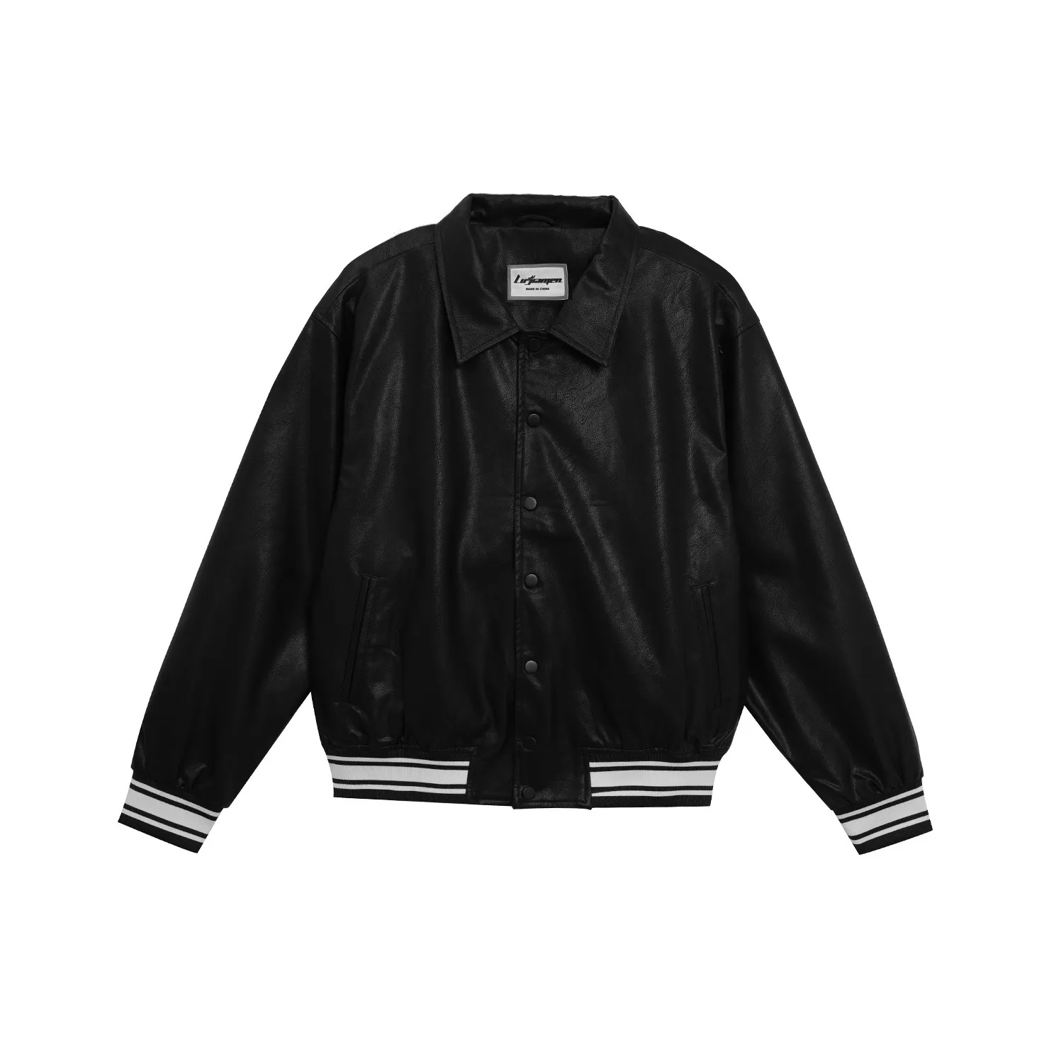 LUJIAMEN Jackets Unisex Black Choose According To Size Chart