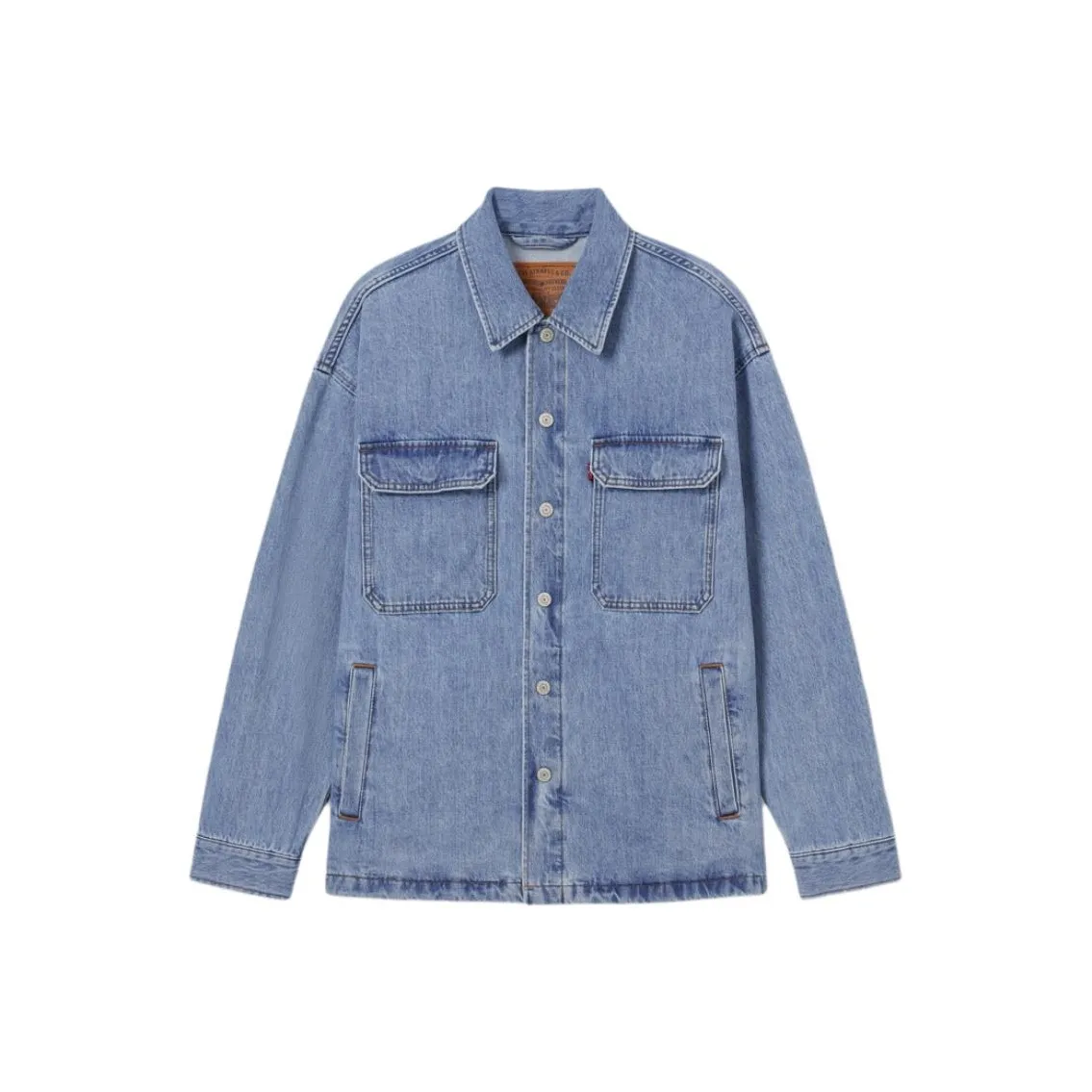 Levi's Denim Куртка Мужская Светло-Синяя