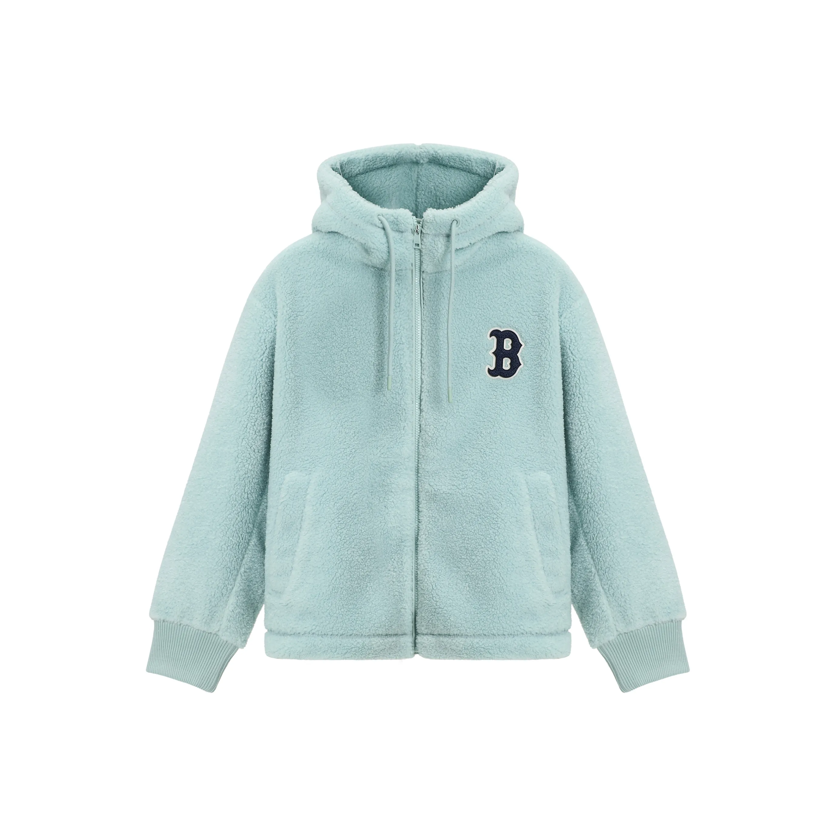 MLB Boston Red Sox Velvet Jackets Unisex Light Mint