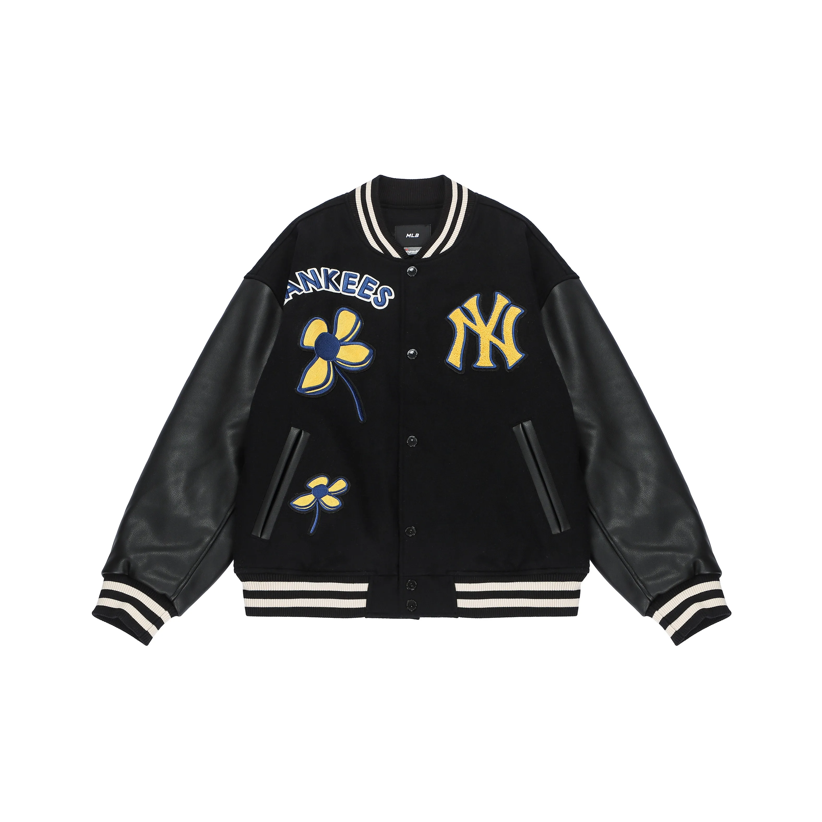 MLB FW22 Бейсбольная куртка Унисекс Черный