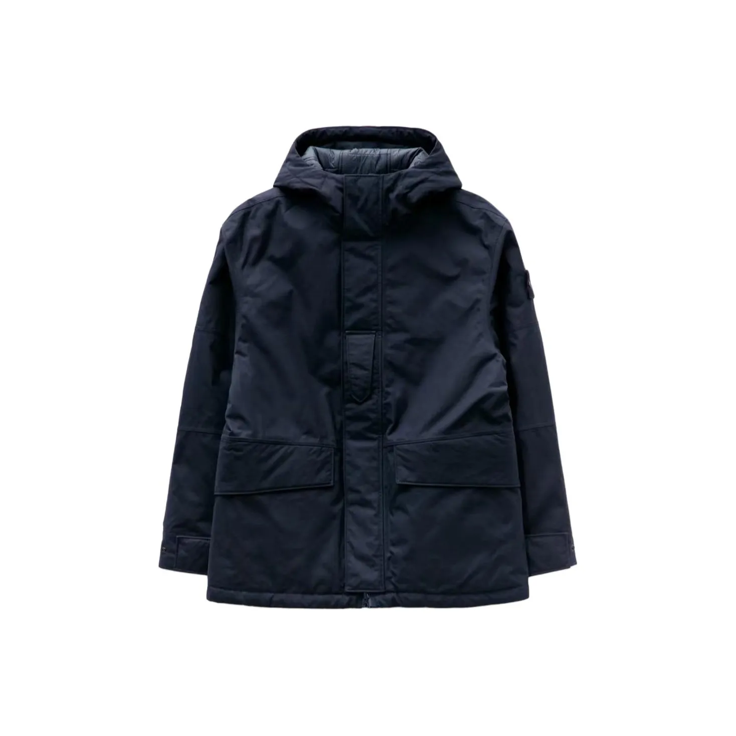 STONE ISLAND Zip Up Long Sleeved Jacket