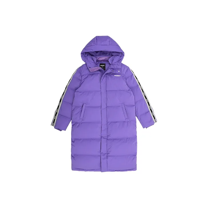 Nerdy Down Jackets Unisex Purple