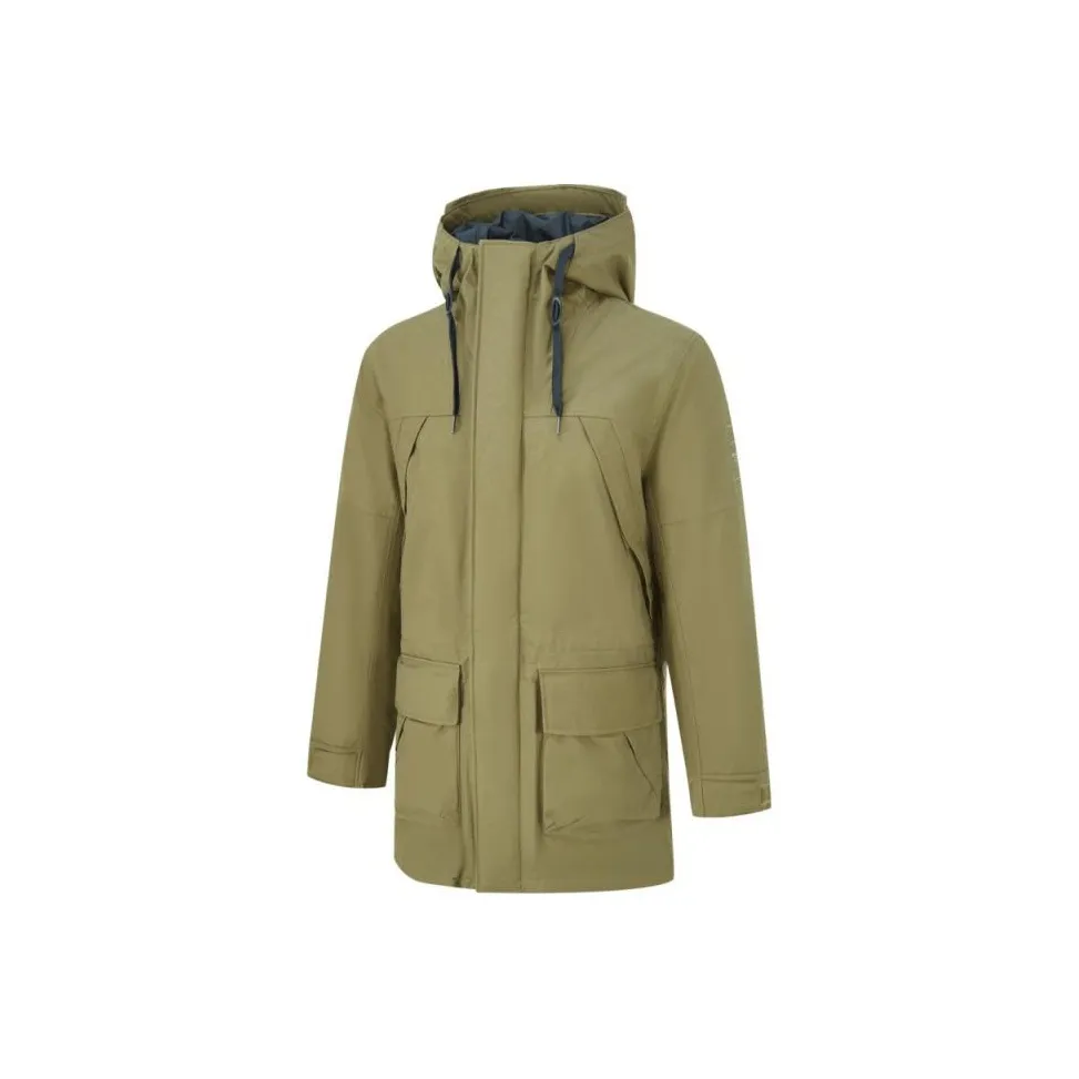 Timberland Пуховик Мужской Оливково-зеленый