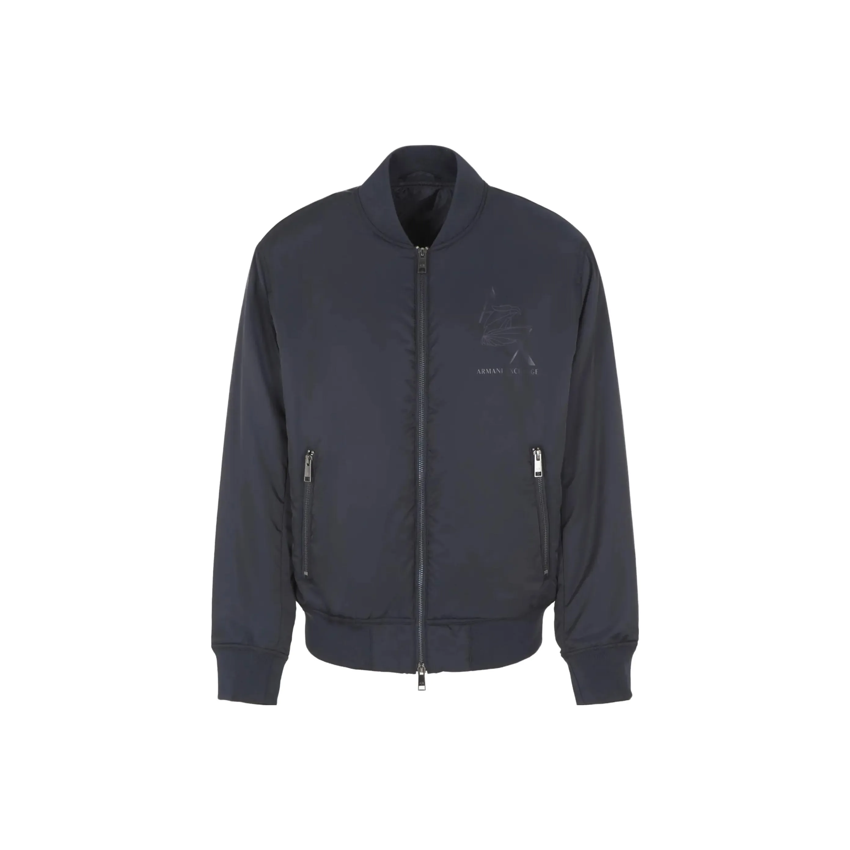 ARMANI EXCHANGEAE FW23 Хлопковый пуховик Мужской Морской синий