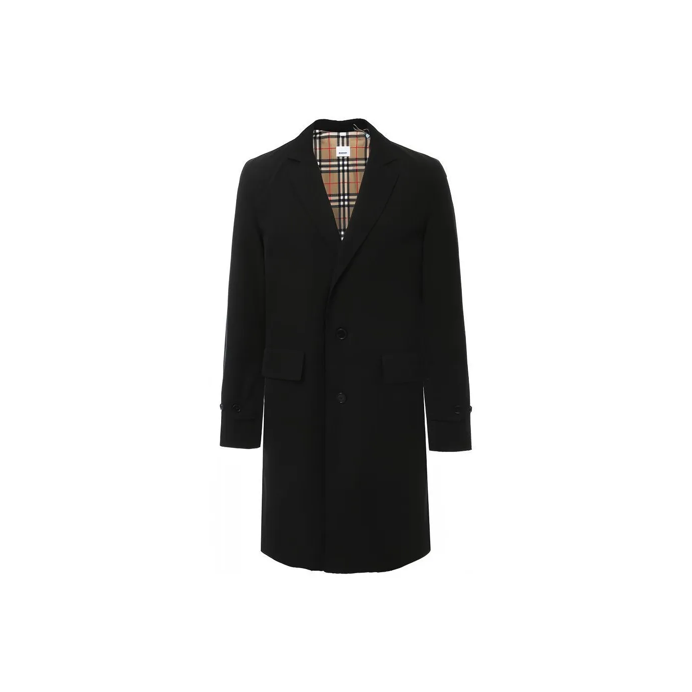 Burberry Coats Men's Black