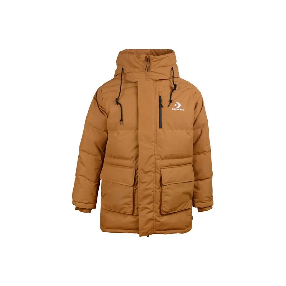 Конверс Желтый Мужской Пуховик