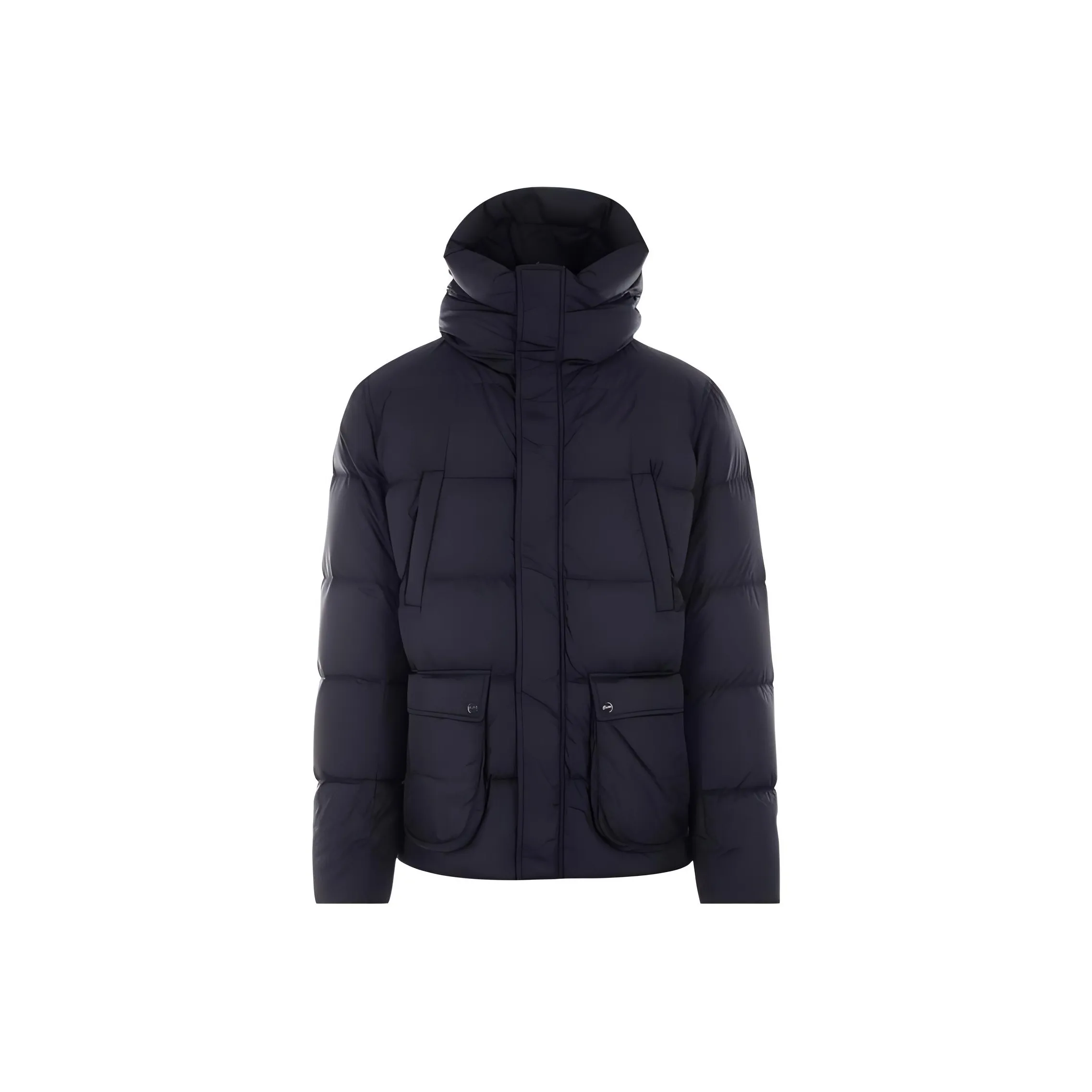 HERNO High Neck Hooded Down Jacket