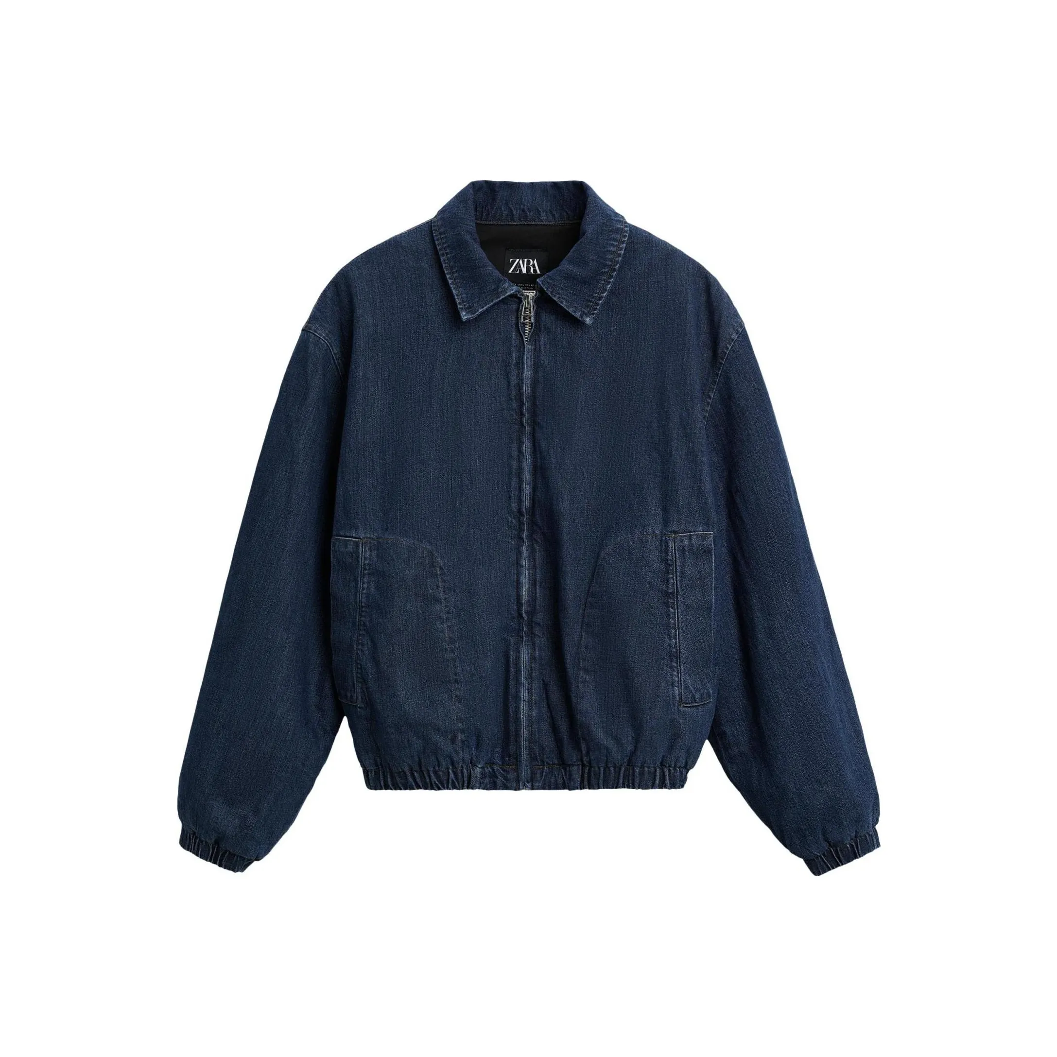 ZARA Denim Jacket Men's Dark Blue
