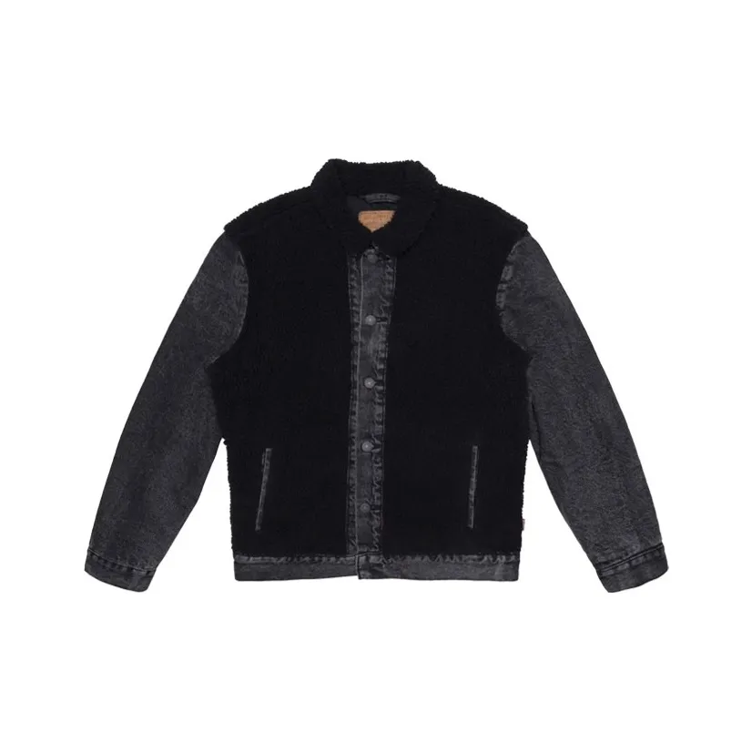 Levi's Velvet Feel Куртка Мужская Черная
