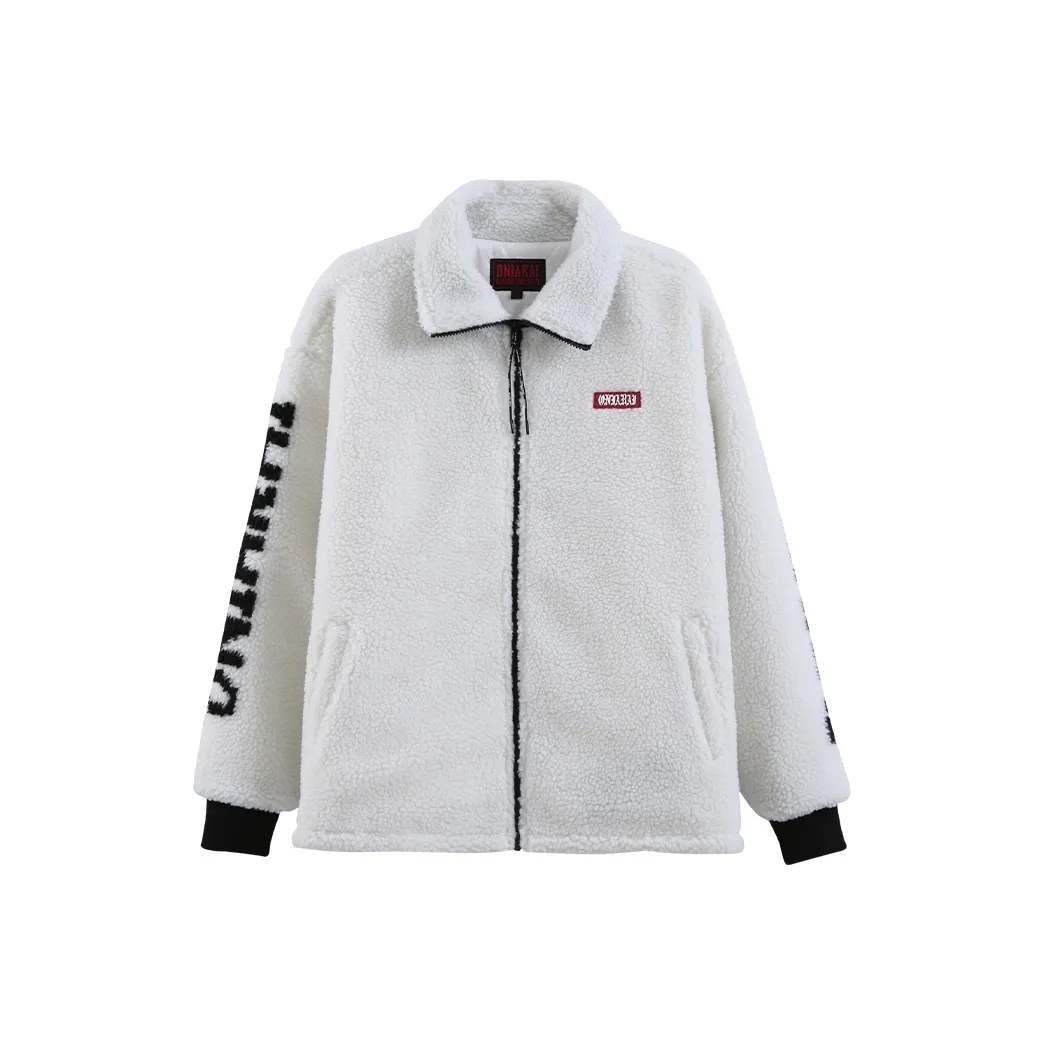 ONIARAI Белый Мужской Бархатные Куртки