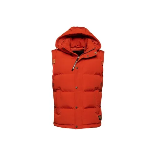 SUPERDRY Апельсин Мужские Жилеты