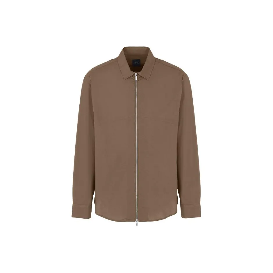ARMANI EXCHANGEAE FW23 Jackets & Coats Men's Brown