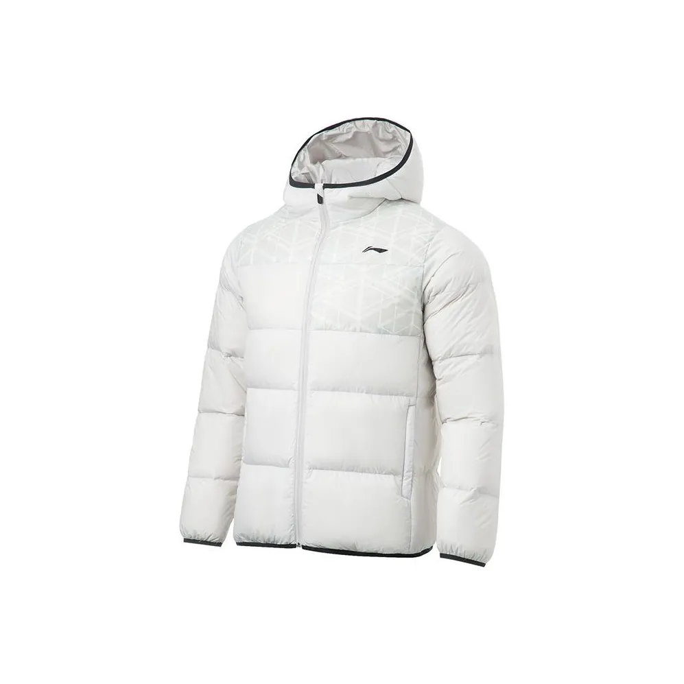 LiNing Table Tennis Series Down Jacket Unisex White