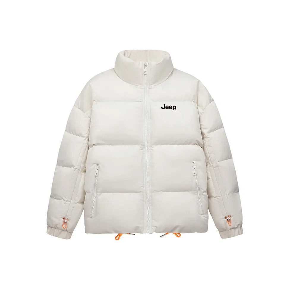 JEEP Облегающая куртка с шнурком на воротнике пуховая куртка унисекс